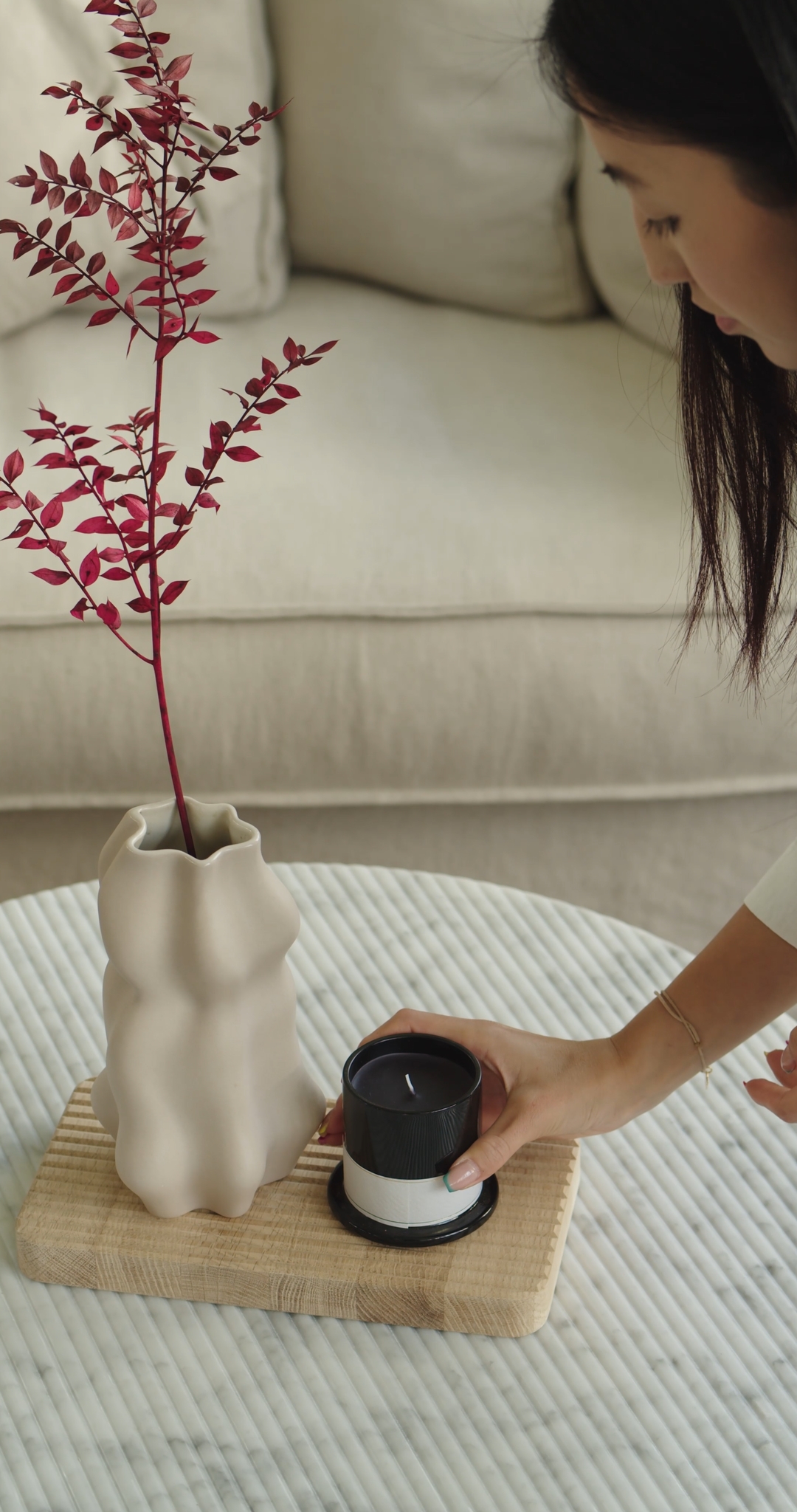 Everyday Japandi Lifestyle - A Woman Decorating House Interior 040 Woman Decorating House Interior